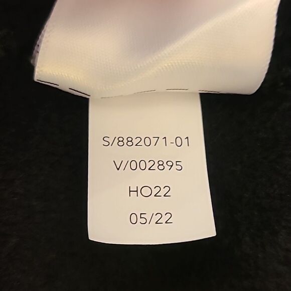 Athleta Cozy Karma Asymmetrical Neckline Sweatshirt Dress Black Size XXS - Picture 13 of 16